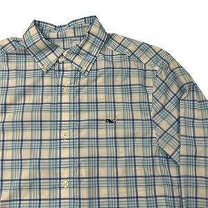 Vineyard Vines Performance Classic Fit Whale Shirt Lightweight‎ XS Nylon Spandx